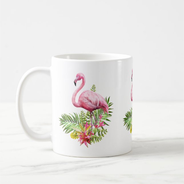 Flamingo Tasse, Flamingo Coffee Tasse, Pink Flamin Kaffeetasse (Links)