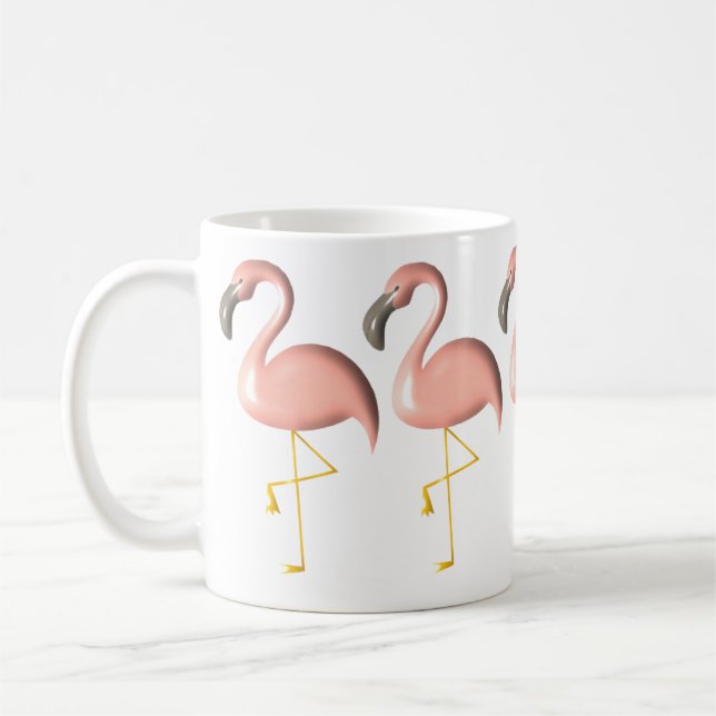 Flamingo-Tasse Kaffeetasse (Links)