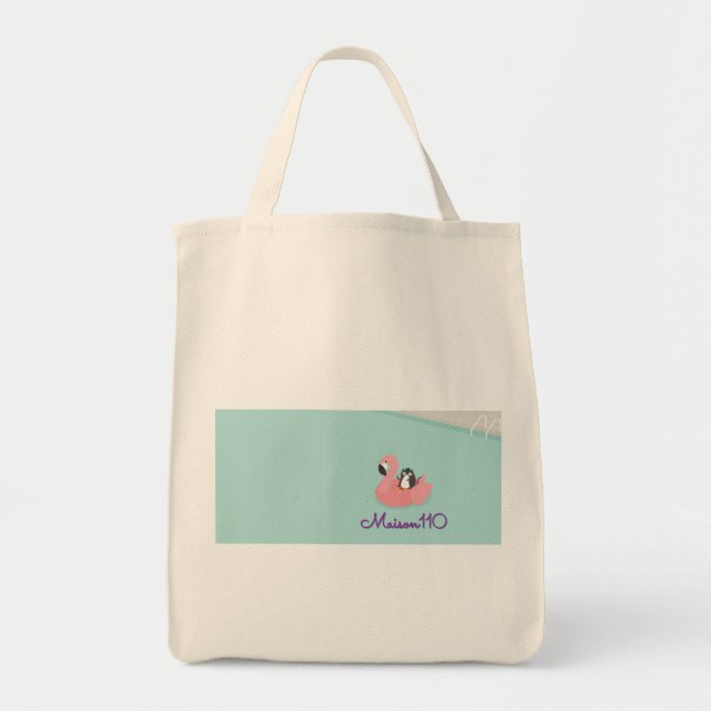 Flamingo Tote Bag Tragetasche (Vorne)