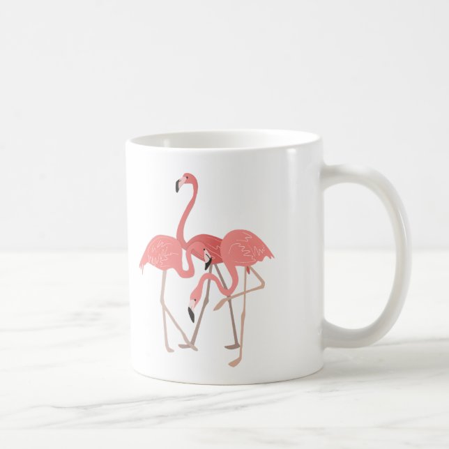 Flamingo Trio Kaffeetasse (Rechts)
