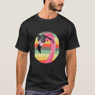 Flamingo Tropical Bird Sonnenbrille Pink Flamingo T-Shirt