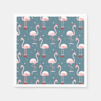 Flamingo Tropical Christmas