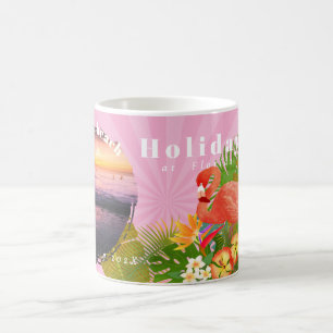 Flamingo Tropical Erinnerungen Foto Rosa Tasse