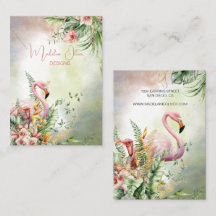 Flamingo Tropical Floral Display