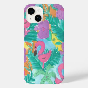 Flamingo Tropical Jungle Pattern Case-Mate iPhone Hülle