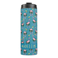Flamingo Tropical Niedlichen Gold Muster Custom