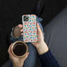 Flamingo Tropical Summer Pattern iPhone 16 Plus Hülle