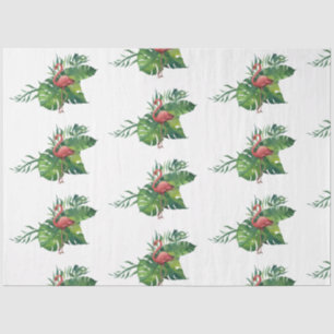 Flamingo Tropical Vibes Serie Design 10 Seidenpapier