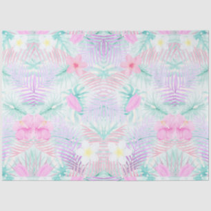 Flamingo Tropical Vibes Serie Design 14 Seidenpapier