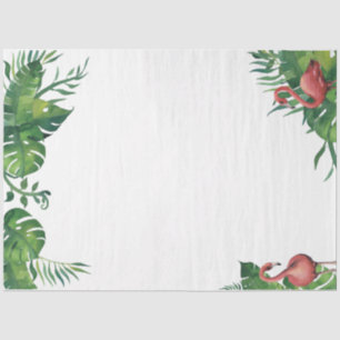 Flamingo Tropical Vibes Serie Design 5 Seidenpapier