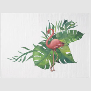 Flamingo Tropical Vibes Serie Design 9 Seidenpapier