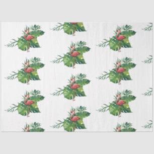 Flamingo Tropical Vibes Series Design 10 Seidenpapier
