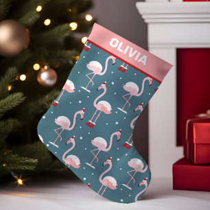 Flamingo Tropical Weihnachten Kleiner Weihnachtsstrumpf