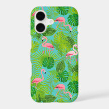 Flamingo tropische iPhone Fall-Abdeckung