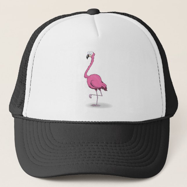 Flamingo Truckerkappe (Vorderseite)