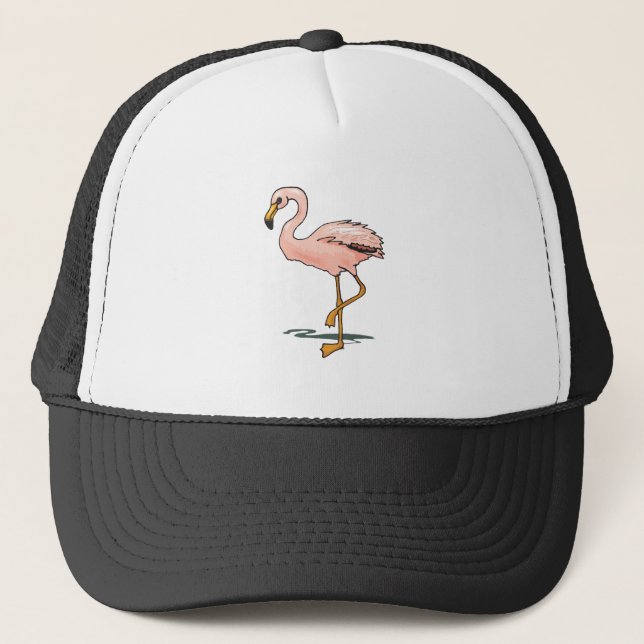 Flamingo Truckerkappe (Vorderseite)