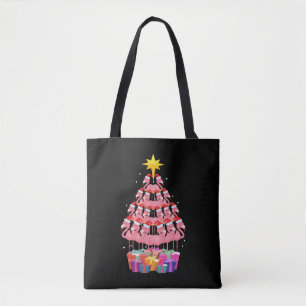 Flamingo Ugly Christmas Tree Funny Gift