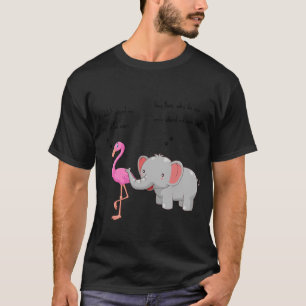FLAMINGO UND ELEFANT T-Shirt