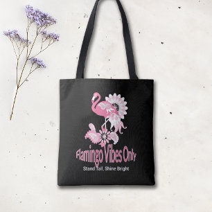 Flamingo Vibes Only Whimsical Pink Flamingo