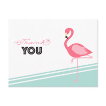 Flamingo Vielen Dank, Postcard