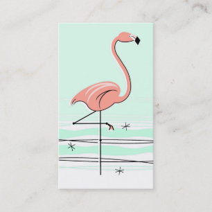 Flamingo Visitenkarte