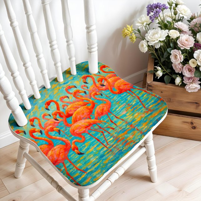 Flamingo Wall Art Poster oder Decoupage Paper (This is a mockup, your design may appear larger/smaller depending on size purchased.)