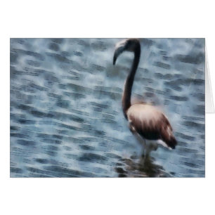 Flamingo Wasserfarbe