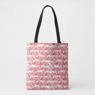 Flamingo Watercolor: Nahtloses kleines Muster
