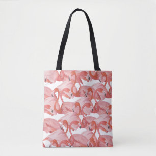 Flamingo Watercolor: Nahtloses Muster