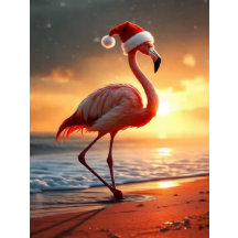 Flamingo Weihnachten