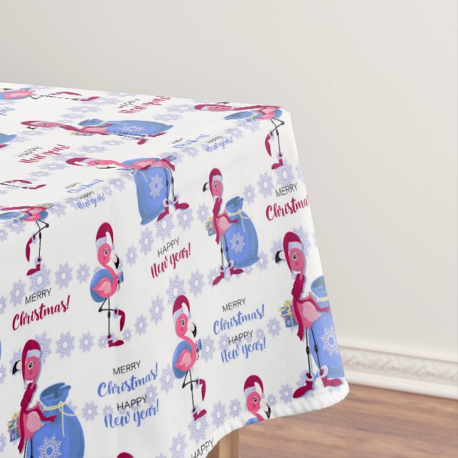 Flamingo Weihnachten Tischdecke (Beispiel)
