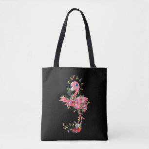 Flamingo Weihnachtsgeschenk Xmas Lichter Pink Nied