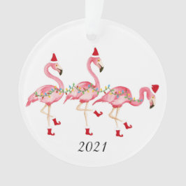 Flamingo Weihnachtsschmuck Ornament