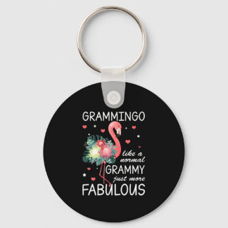 Flamingo wie ein normaler Grammy, einfach fabelhaf Schlüsselanhänger