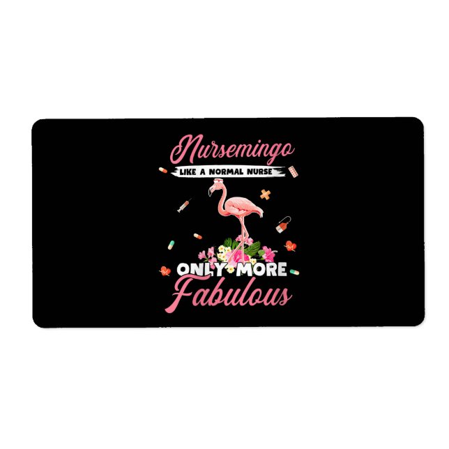 Flamingo | Womens Nursemingo Like Normal Nurse (Vorne)