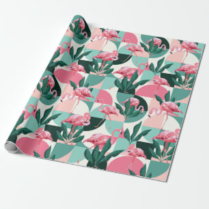 Flamingo Wrapping Paper Geschenkpapier