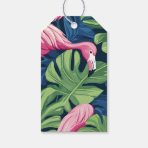 Flamingo wünscht Geschenkkarte Geschenkanhänger