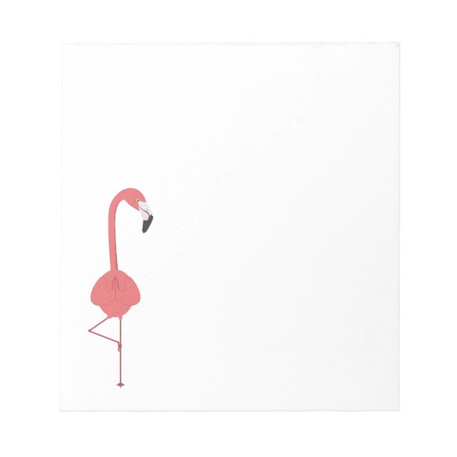FLAMINGO YOGA NOTIZBLOCK (Vorderseite)