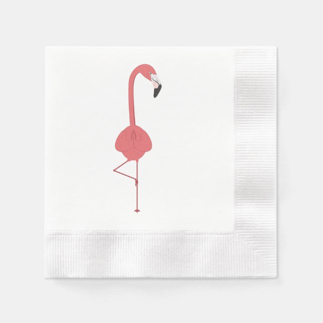 FLAMINGO YOGA SERVIETTE (Vorderseite)