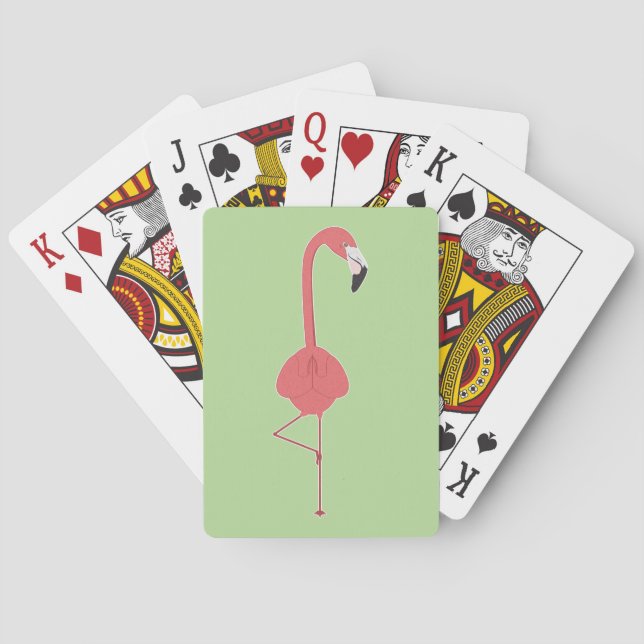 FLAMINGO YOGA SPIELKARTEN (Rückseite)