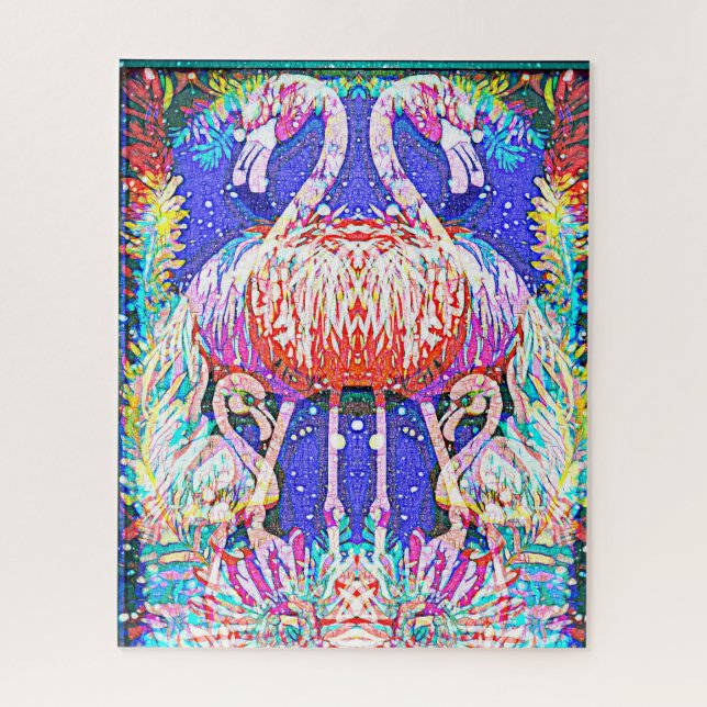 Flamingoes Puzzle (Vertikal)
