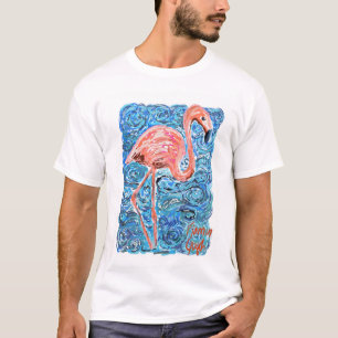 Flamingogh Meisterwerk T-Shirt