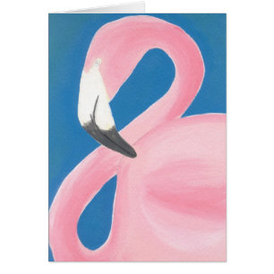 Flamingokarte
