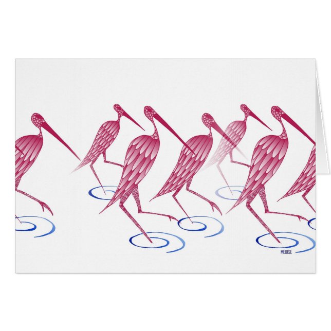 Flamingos (Vorderseite (Horizontal))