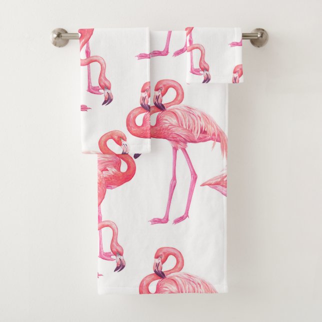 Flamingos Badhandtuch Set (Insitu)