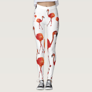 Flamingos, benutzerdefinierte Leggings Flamingo
