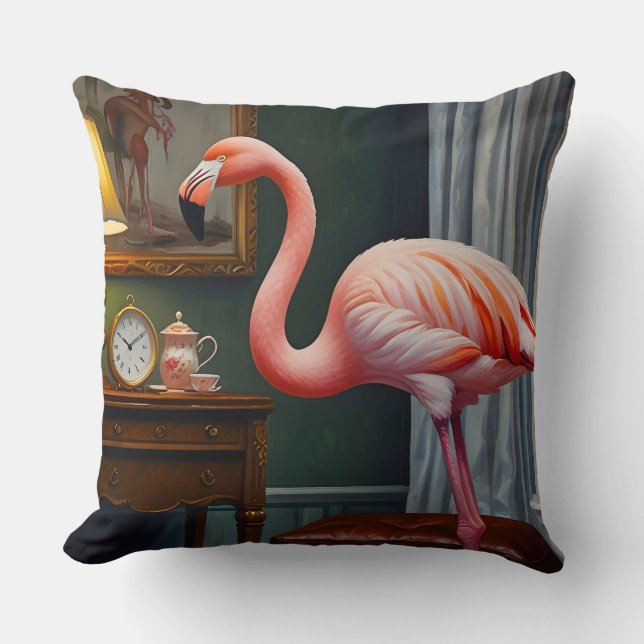 Flamingo's Cosy Corner Kissen (Vorderseite)