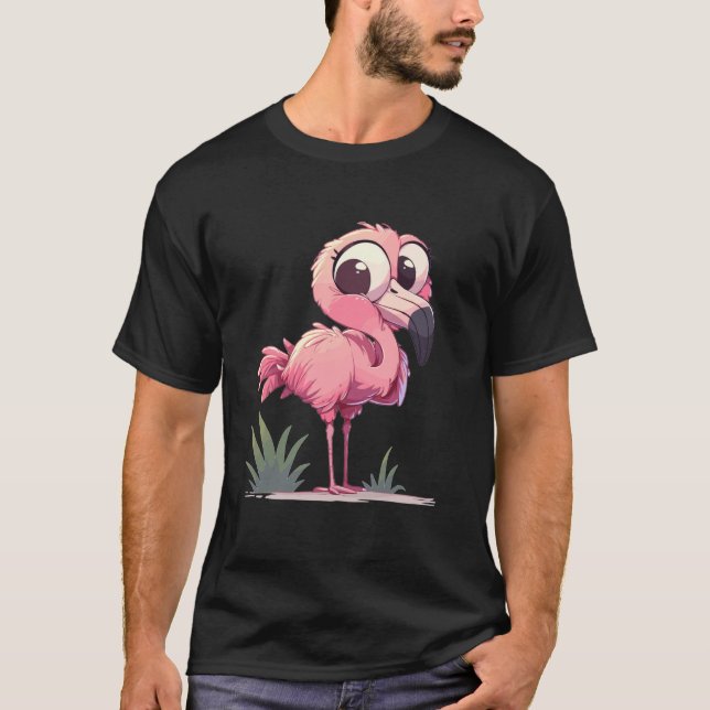 Flamingos Flamingo T-Shirt (Vorderseite)