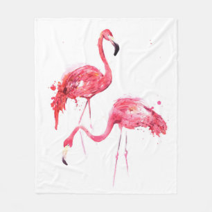 Flamingos Fleecedecke