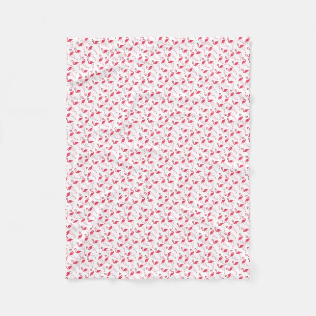 Flamingos Flimingos Fleecedecke (Vorderseite)